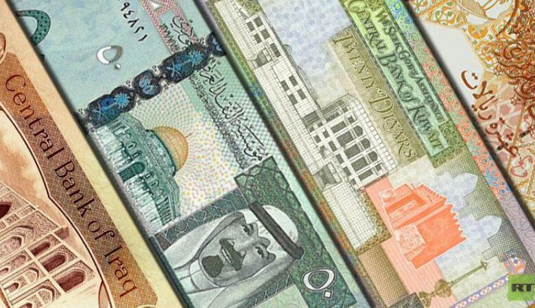 العملات العربية والأجنبية