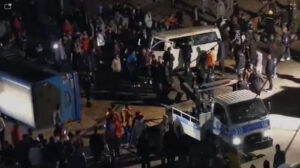 5 مصابين في حادث تصادم بين سيارتين بالقرب من النادي الأهلي بمدينة نصر