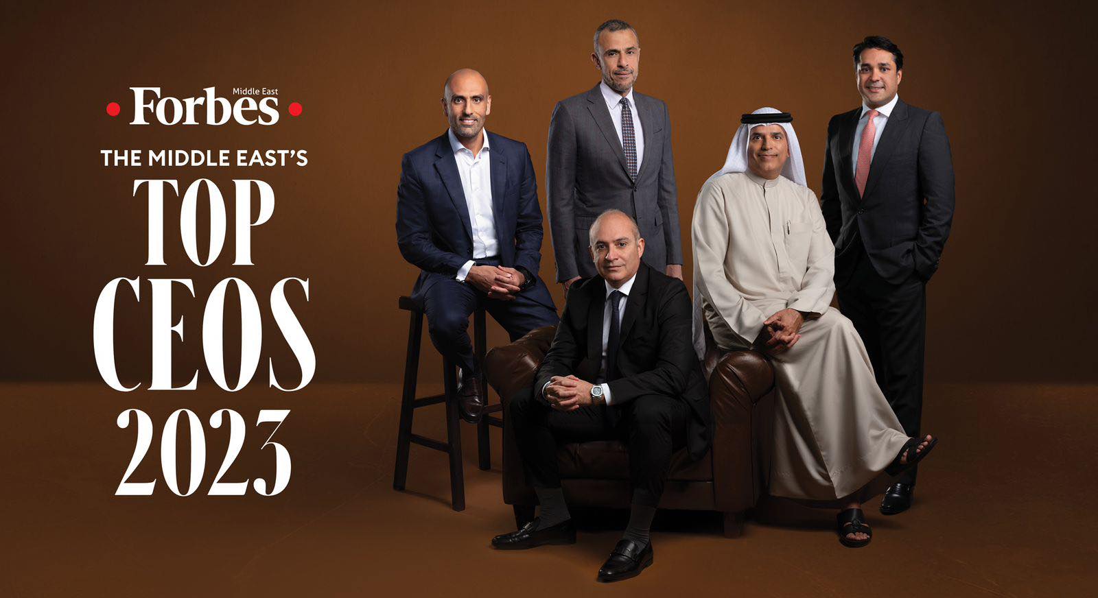 فوربس الشرق الأوسط تكشف عن قائمة أقوى الرؤساء التنفيذيين في المنطقة لعام 2023