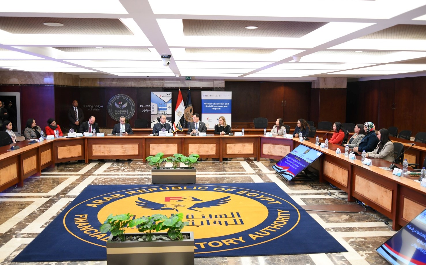 الرقابة المالية توقع مذكرة تفاهم مع برنامج التمكين الاقتصادى والاجتماعى لتوسيع نطاق الشمول المالي غير المصرفي للمرأة