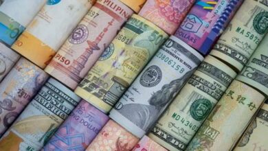 العملات العربية والأجنبية