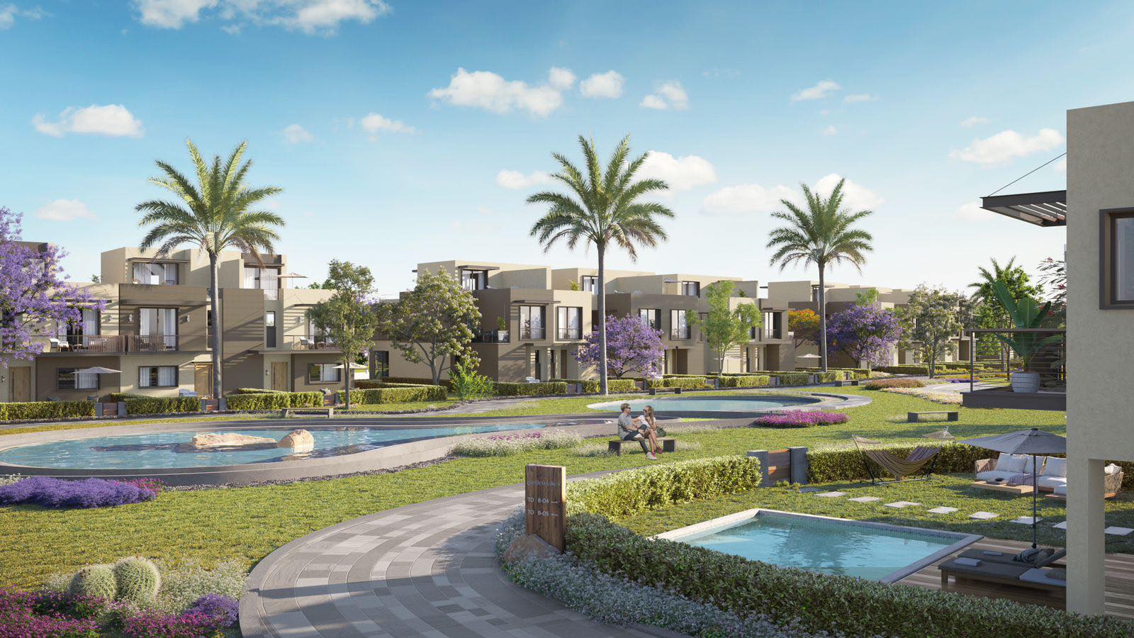 هايد بارك العقارية تطلق آخر مراحل تاون هاوس بمشروع جاردن ليكس في 6 اكتوبر