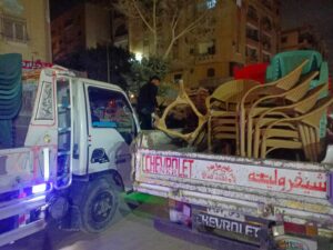 رفع 3500 حالة تعد وإشغالات بالجيزة