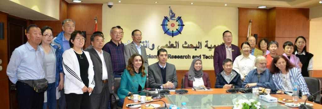 أكاديمية البحث العلمي تستقبل وفداً أكاديمية العلوم الصينية و معهد الابتكارات والتقنيات الزراعية والبيئية بألمانيا