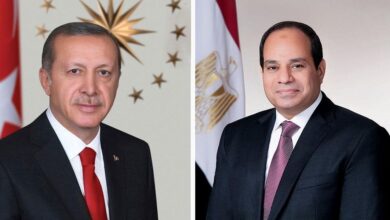 قمة مصرية تركية