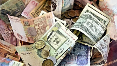 العملات العربية والأجنبية
