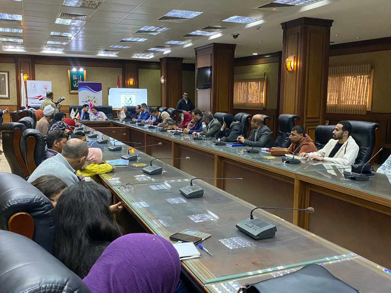 التضامن الاجتماعي بسوهاج: نعمل مع ديوان المحافظة لتقديم خدمات متكاملة لذوي الهمم