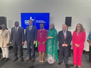 معيط يتحدث بصوت أفريقيا في اجتماعات مجموعة العشرين بالبرازيل