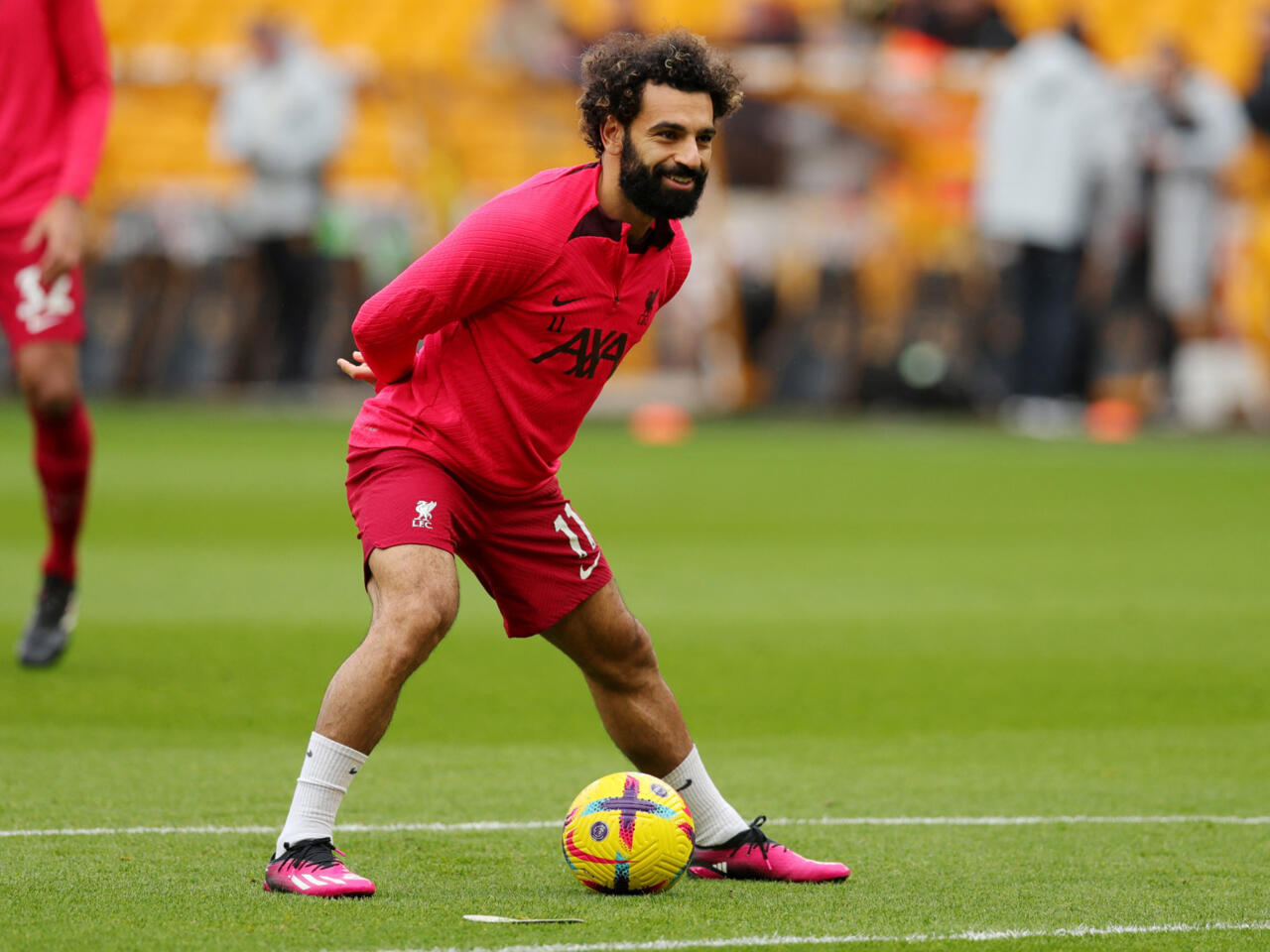 محمد صلاح يظهر لأول مرة بعد الإصابة في تدريبات ليفربول