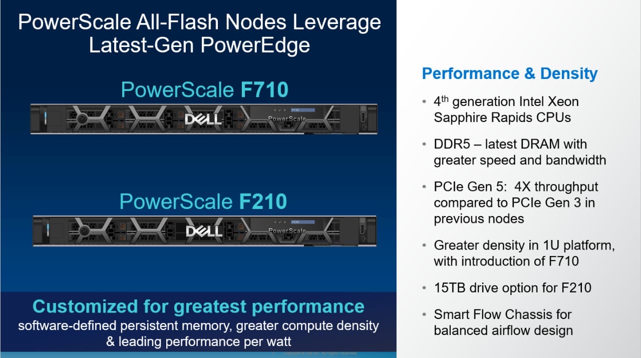 دل تكنولوجيز تطلق أحدث العُقد من طراز PowerScale
