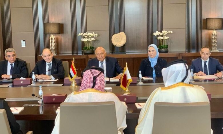 انعقاد أعمال الدورة الخامسة للجنة العليا المشتركة بين مصر وقطر