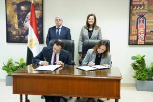 وزيرا  التخطيط والتعليم العالي يشهدان مراسم توقيع بروتوكول تعاون بين المعهد القومي للحوكمة وصندوق رعاية المبتكرين