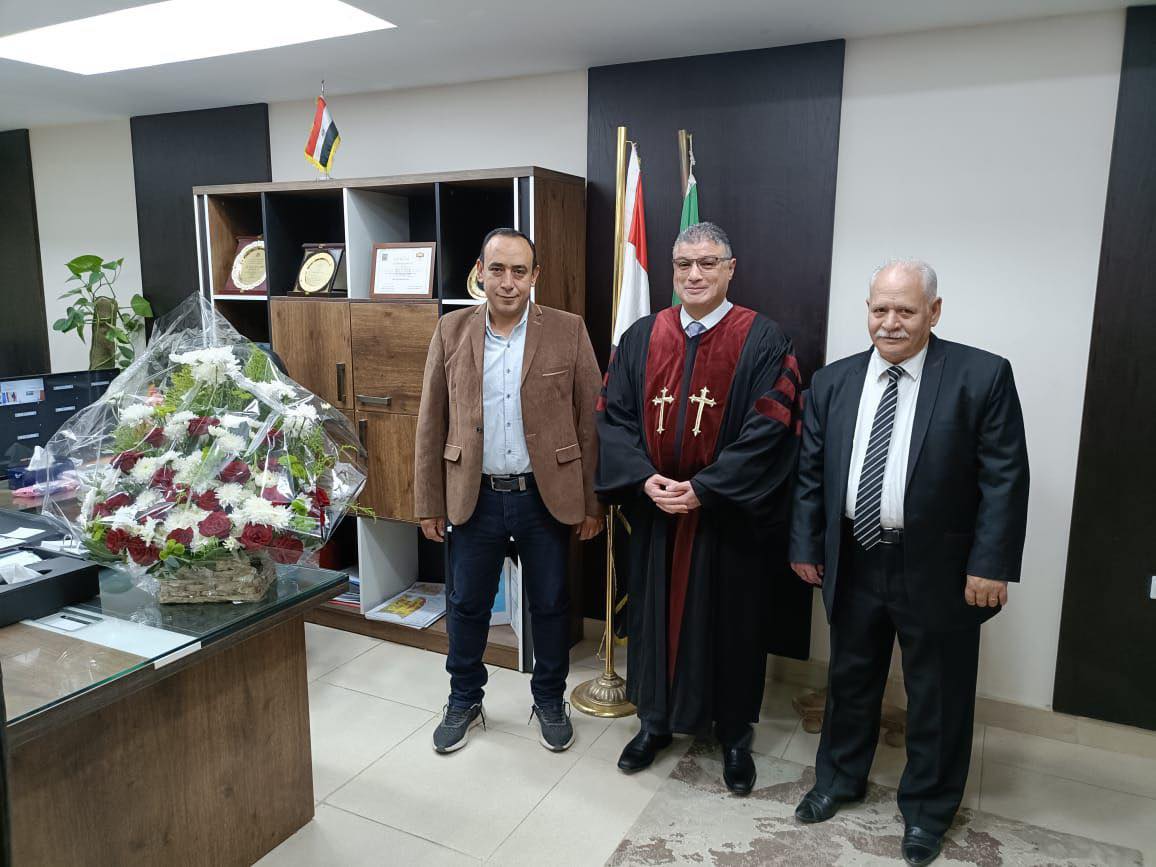 مجمع الكنائس المعمداني يهنئ رئيس جهاز الشروق بمناسبة حلول شهر رمضان