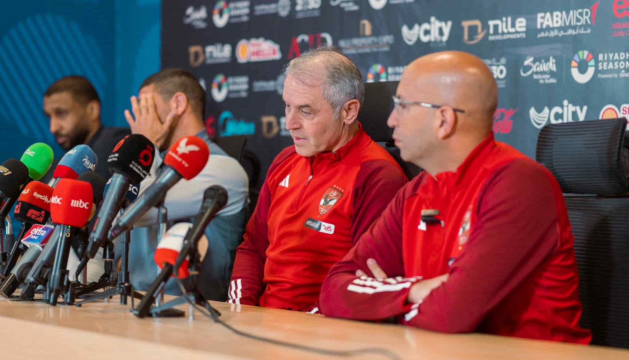 السويسري مارسيل كولر مدرب الأهلي: لا يوجد ما أخشاه أمام الزمالك