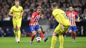 أتلتيكو مدريد يبحث عن العودة للانتصارات أمام فياريال في صراع المربع الذهبي