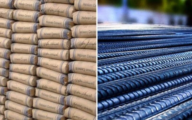 أسعار الحديد والأسمنت في مصر اليوم الأحد