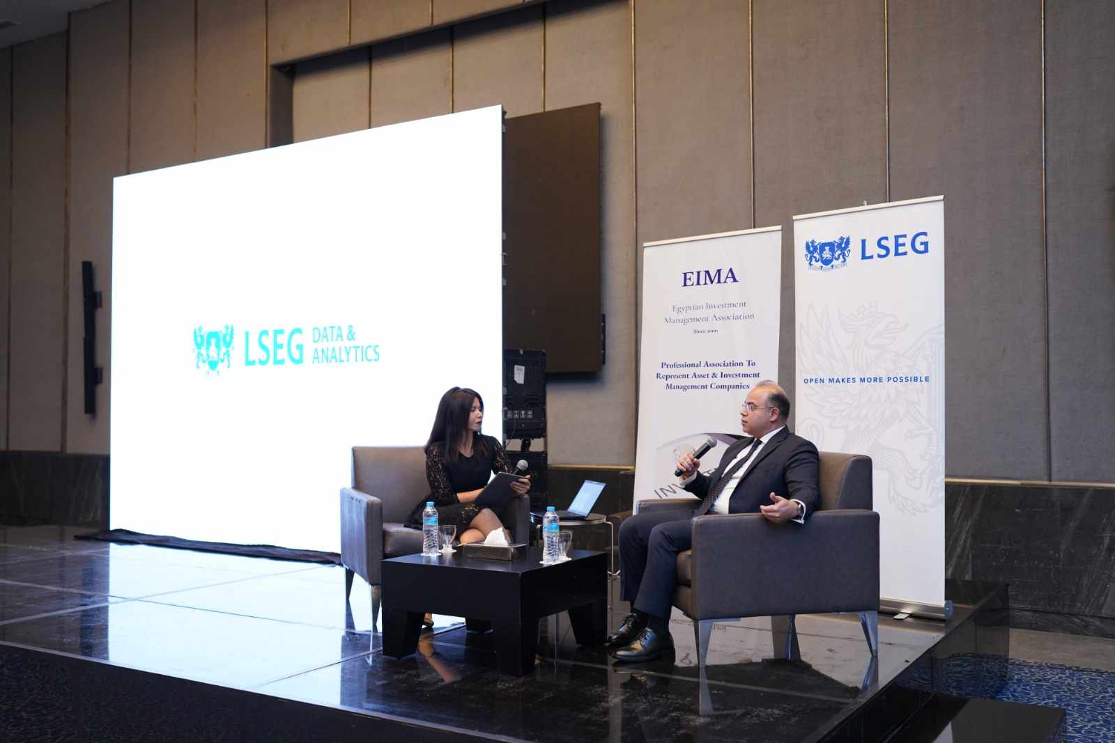 رئيس هيئة الرقابة المالية يشارك في ندوة مجموعة بورصة لندن حول مستقبل وتحديات الأسواق وإدارة الثروات