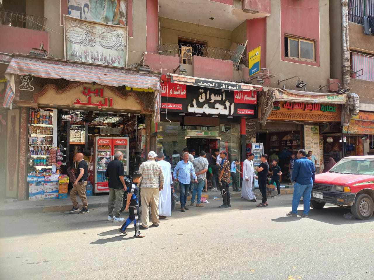 الجيزة تستجيب لسكانها وتشن حملة مكبرة فى شارع حسين مهران ومتفرعاته