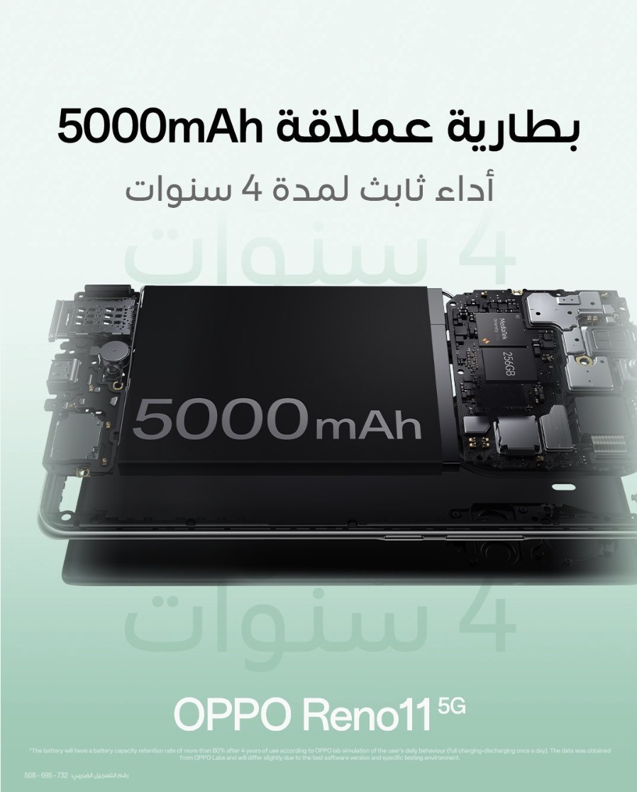 OPPO تطلق سلسلة هواتف OPPO Reno11 Series 5G