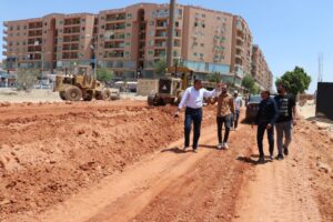 رئيس جهاز 6 أكتوبر يتابع  أعمال التطوير ورفع الكفاءة بالقطاعين الشرقي والشمالي