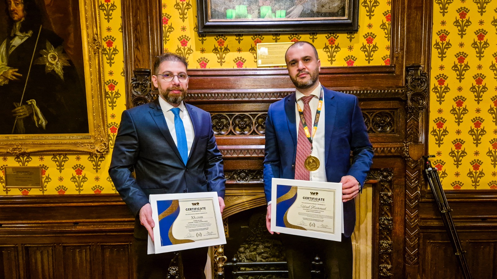 “إكس أس” تحصد ثنائية من الجوائز في ملتقى الأعمال العالمي بمجلس اللوردات البريطاني
