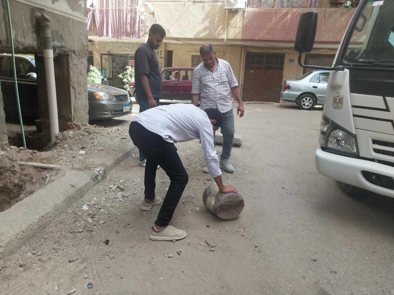 محافظة الجيزة تستجيب لشكاوي المواطنين