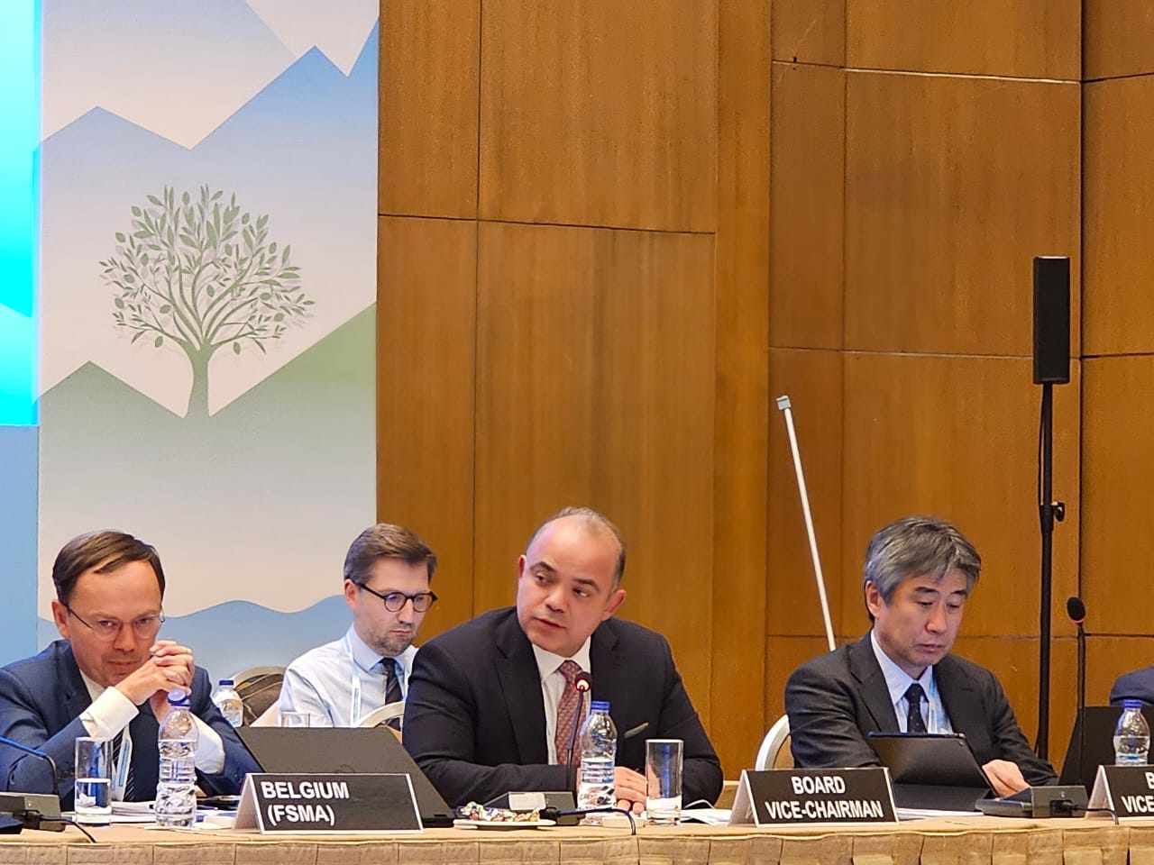 رئيس الرقابة المالية يشارك في اجتماع مجلس إدارة المنظمة الدولية لهيئات أسواق المال (الأيوسكو – IOSCO) باليونان