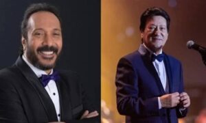 محمد الحلو وعلى الحجار فى حفل غنائي بالأوبرا اليوم