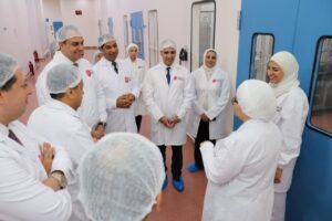 رئيس هيئة الرعاية الصحية يلتقي رئيس مدينة الدواء المصرية Gypto Pharma