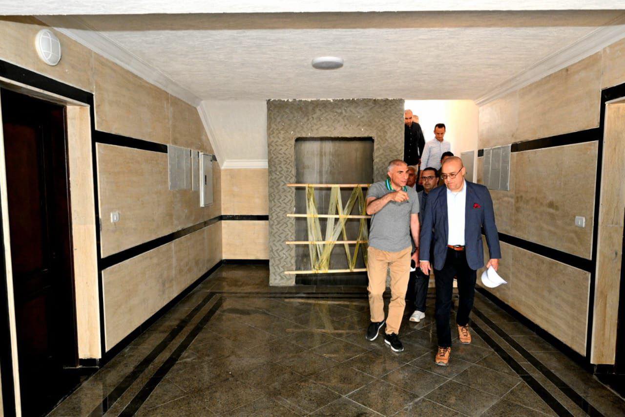 وزير الإسكان يتفقد وحدات المبادرة الرئاسية سكن لكل المصريين وأعمال المرافق بمنطقة الامتداد ببني سويف الجديدة