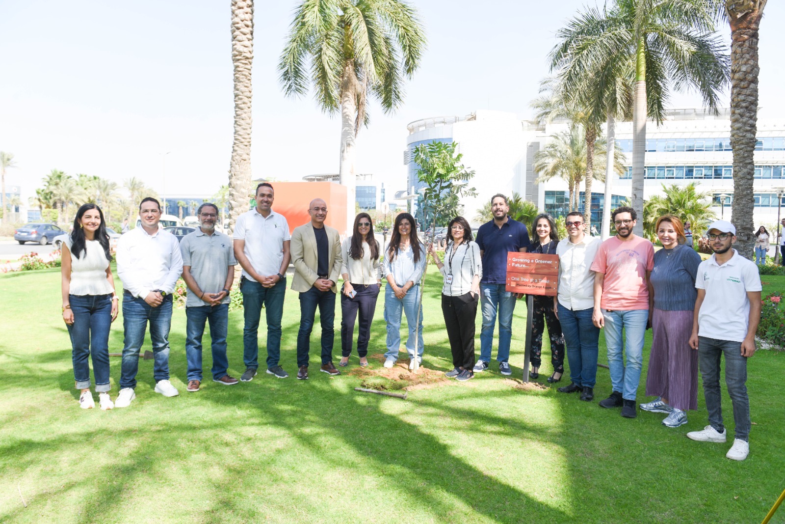 Orange Egypt launches extensive tree-planting campaign as part of Orange Group “Engage for Change” Program