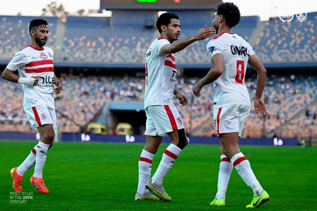 الزمالك يهزم سيراميكا كليوباترا برباعية في مبارة مثيرة