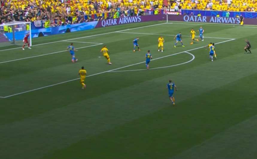 رومانيا تقسو على أوكرانيا بثلاثية في الـ«يورو»