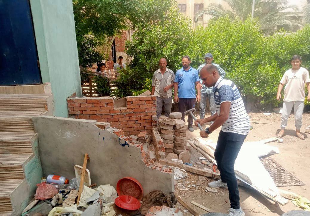 بالقاهرة الجديدة وأكتوبر.. شن حملات مكبرة على الإشغالات العشوائية