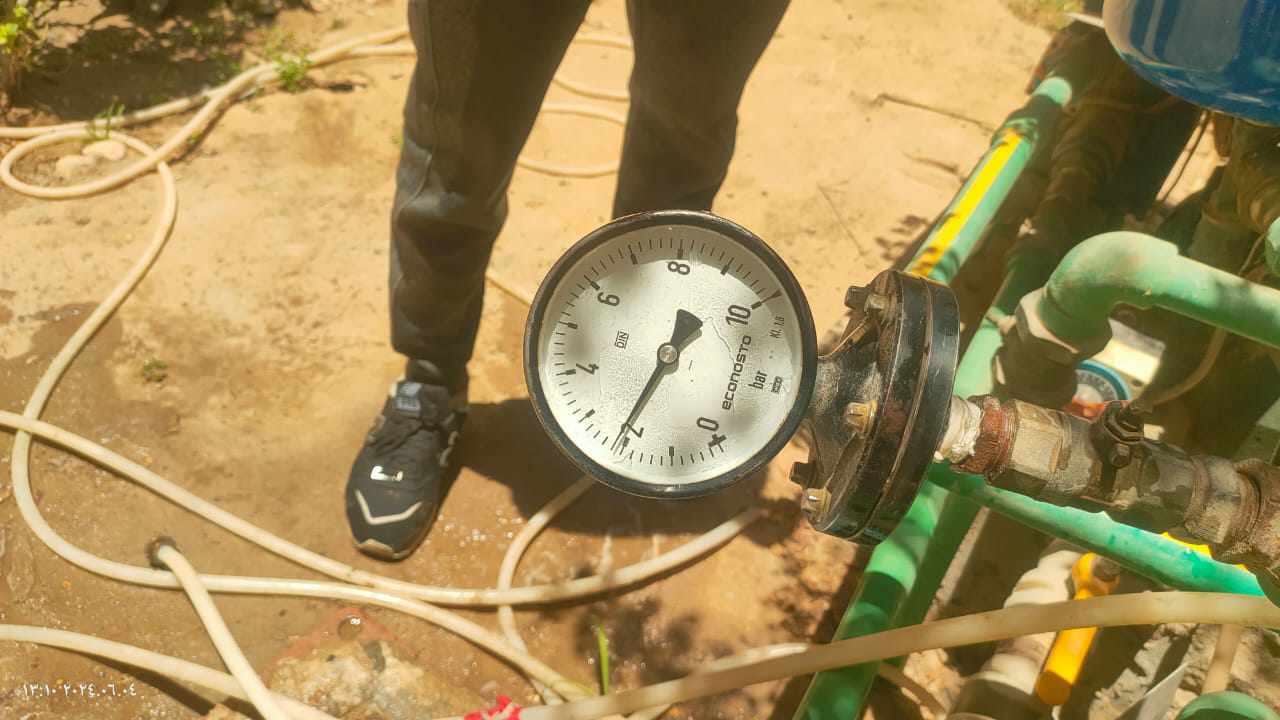 ضخ مياه طبيعي لمناطق حدائق الأهرام