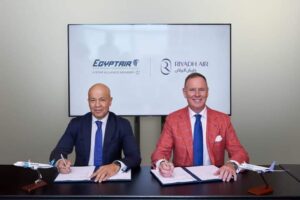مصرللطيران وطيران الرياض يوقعان مذكرة تفاهم على هامش اجتماع الجمعية العمومية للاتحاد الدولي للنقل الجوي (IATA)