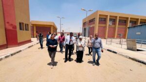 جولات ميدانية لمسئولي المدن الجديدة لسرعة تنفيذ مشروعات المياه