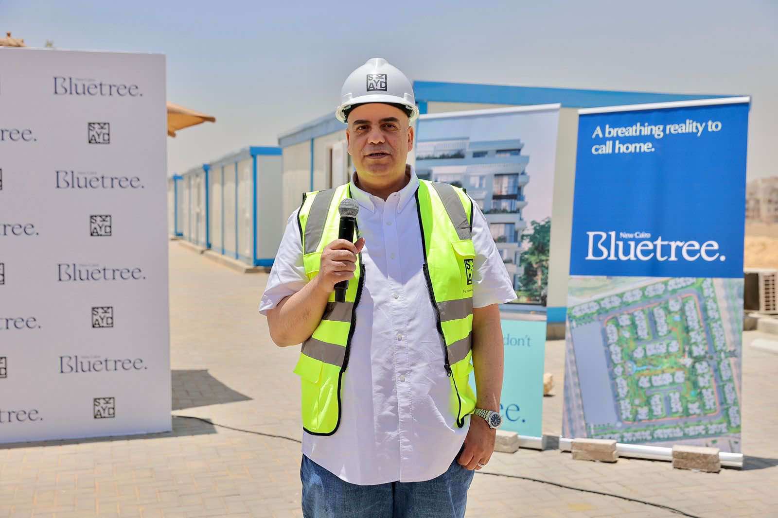 سكاي أبو ظبي تضع حجر الأساس وبدء الأعمال الإنشائية لمشروع Bluetree