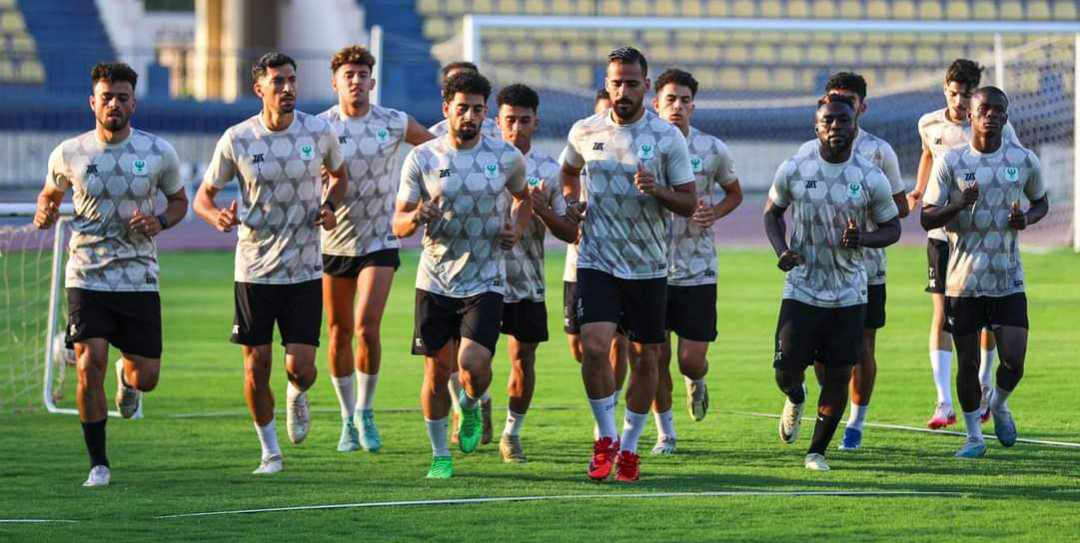 المصري البورسعيدي يختتم تدريباته استعدادًا لمواجهة الأهلي