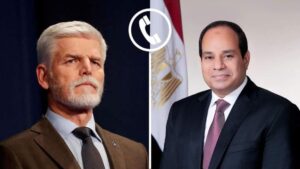 السيسي يتلقى اتصالًا هاتفيًا من الرئيس التشيكي