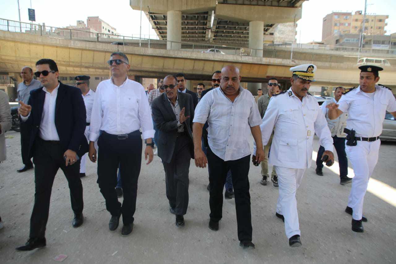 محافظ الجيزة في جولة بأحياء إمبابة والمنيرة الغربية