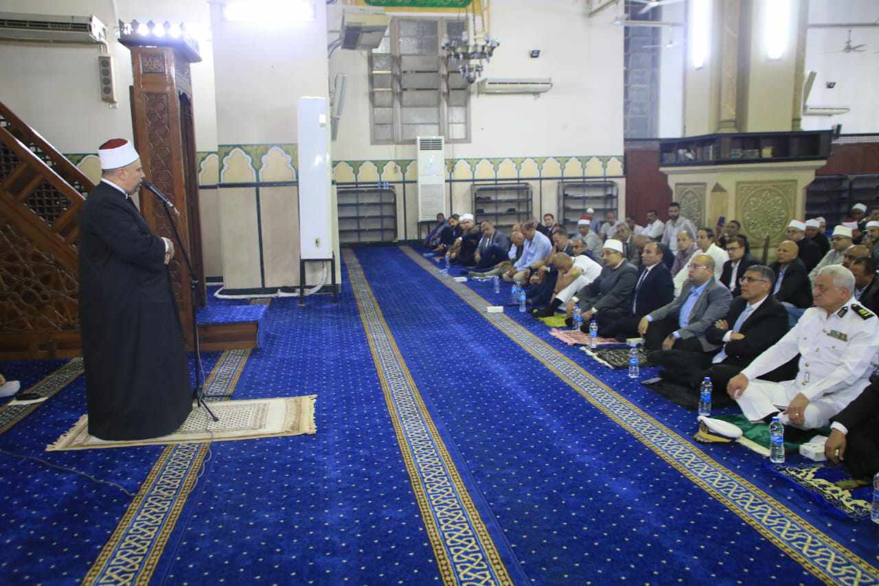 بحضور محافظ الجيزة مديرية أوقاف الجيزة تحتفل بالعام الهجري الجديد