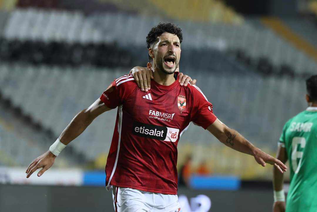 بعد هدفه في المصري..وسام أبو علي يتصدر قائمة هدافي الأهلي