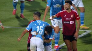 من “الطرد” لـ”عقوبة مالية ضخمة”.. القصة الكاملة لأزمة الشيبي بسبب مباراة الأهلي وبيراميدز