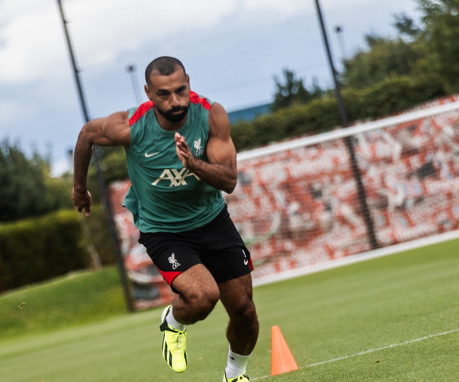 صلاح يتفوق على جميع لاعبي ليفربول في الاختبارات البدنية