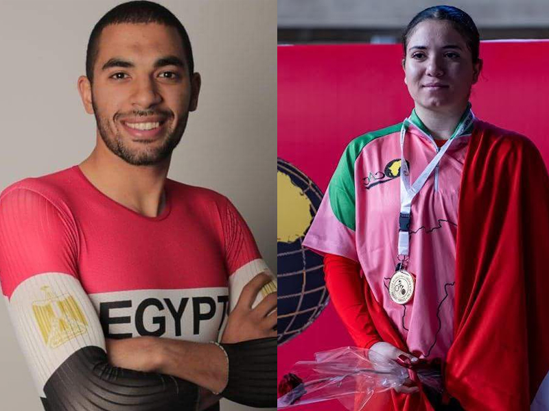 شاهد.. لاعب منتخب الدراجات يظهر براءة شهد سعيد