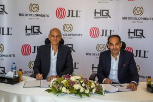 «MG DEVELOPMENTS» توقع اتفاقية مع «جيه إل إل» لتقديم خدمات التأجير وإدارة الأصول لمشروع «HQ»
