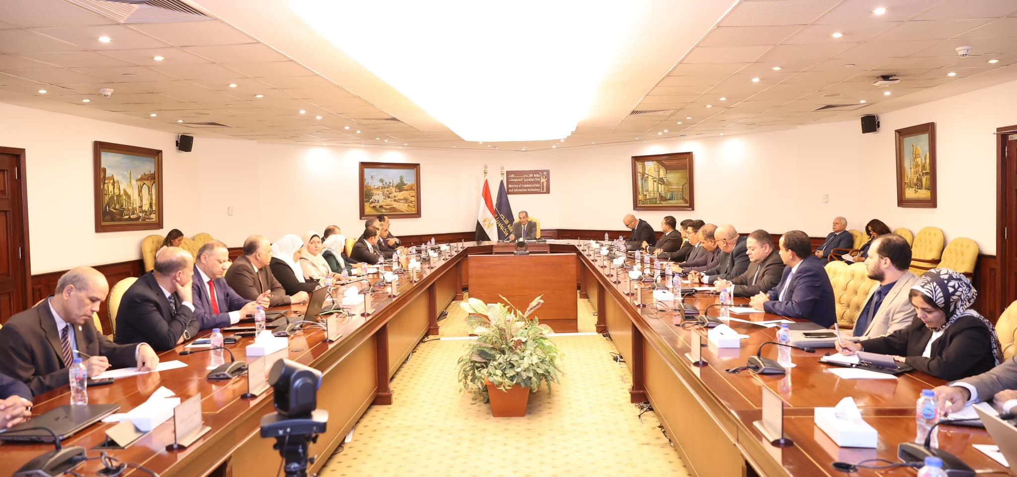 “الأعلى للأمن السيبرانى” يناقش الخطط التنفيذية والإجراءات اللازمة لمواجهة الأخطار السيبرانية