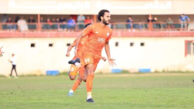 أدهم حمادة لاعب فريق بروكسي المنتقل إلي سموحة