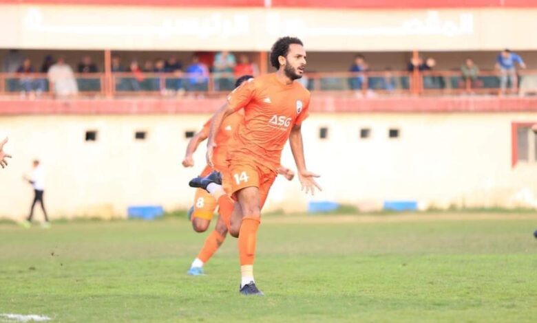 أدهم حمادة لاعب فريق بروكسي المنتقل إلي سموحة